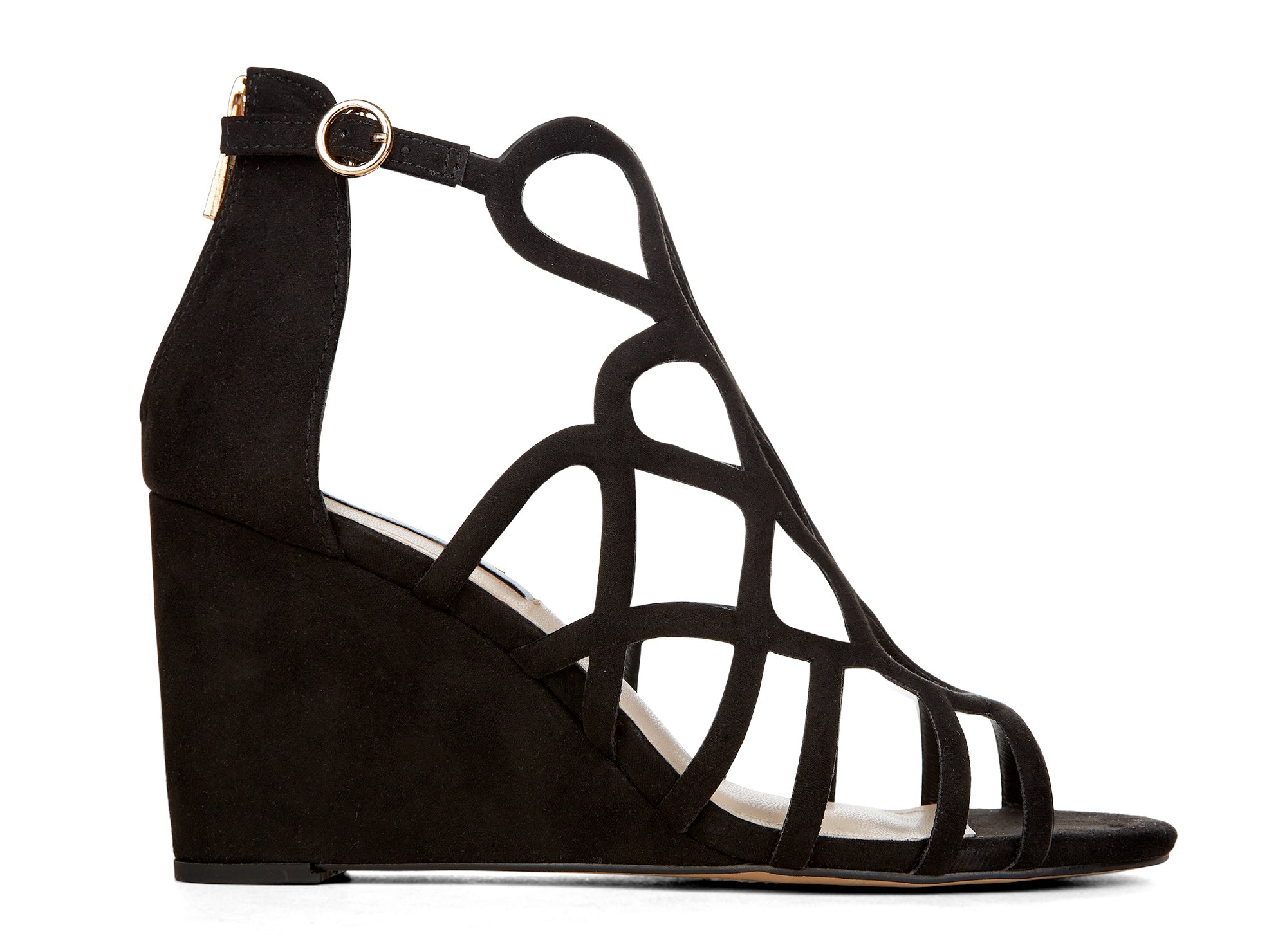 Yellow Shoes | Womens-Sandals-Dress-Med Wedge/Gladiator | Mystical | 