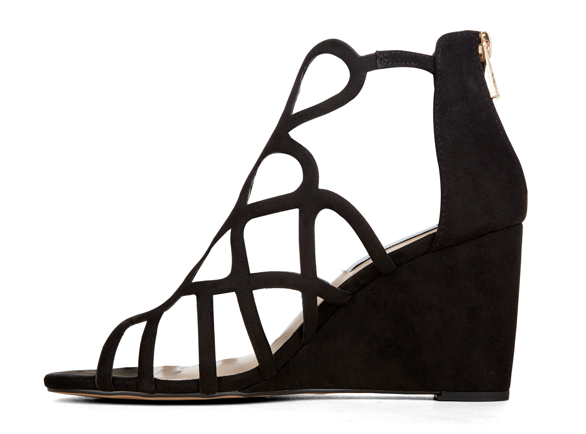 Yellow Shoes | Womens-Sandals-Dress-Med Wedge/Gladiator | Mystical | 