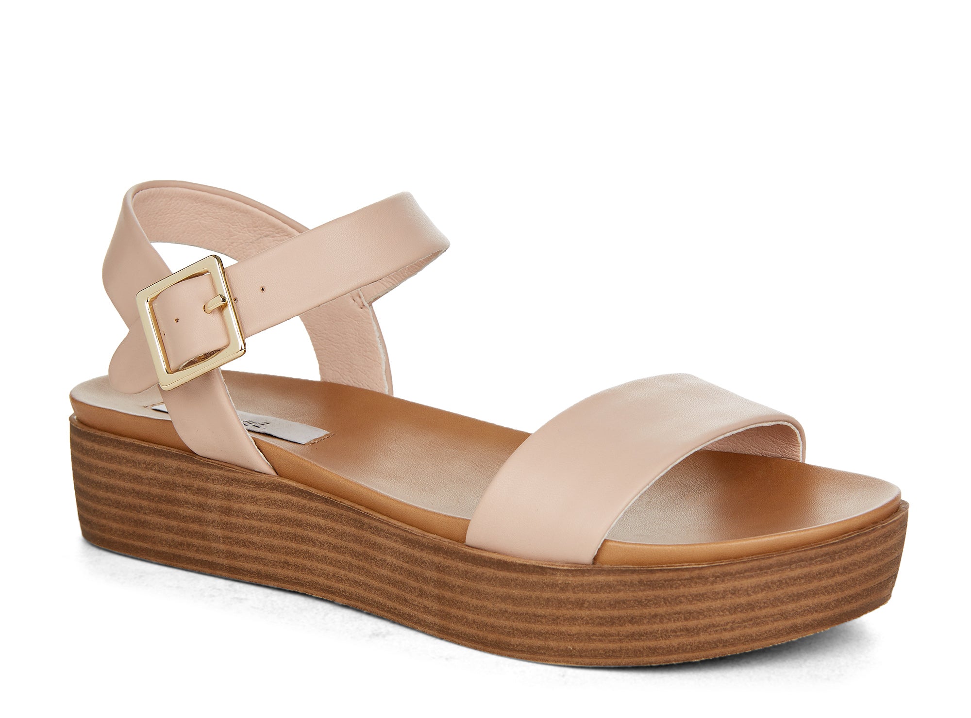Yellow Shoes | Womens-Sandals-Casual-Flat/Ankle strap | Realm | 