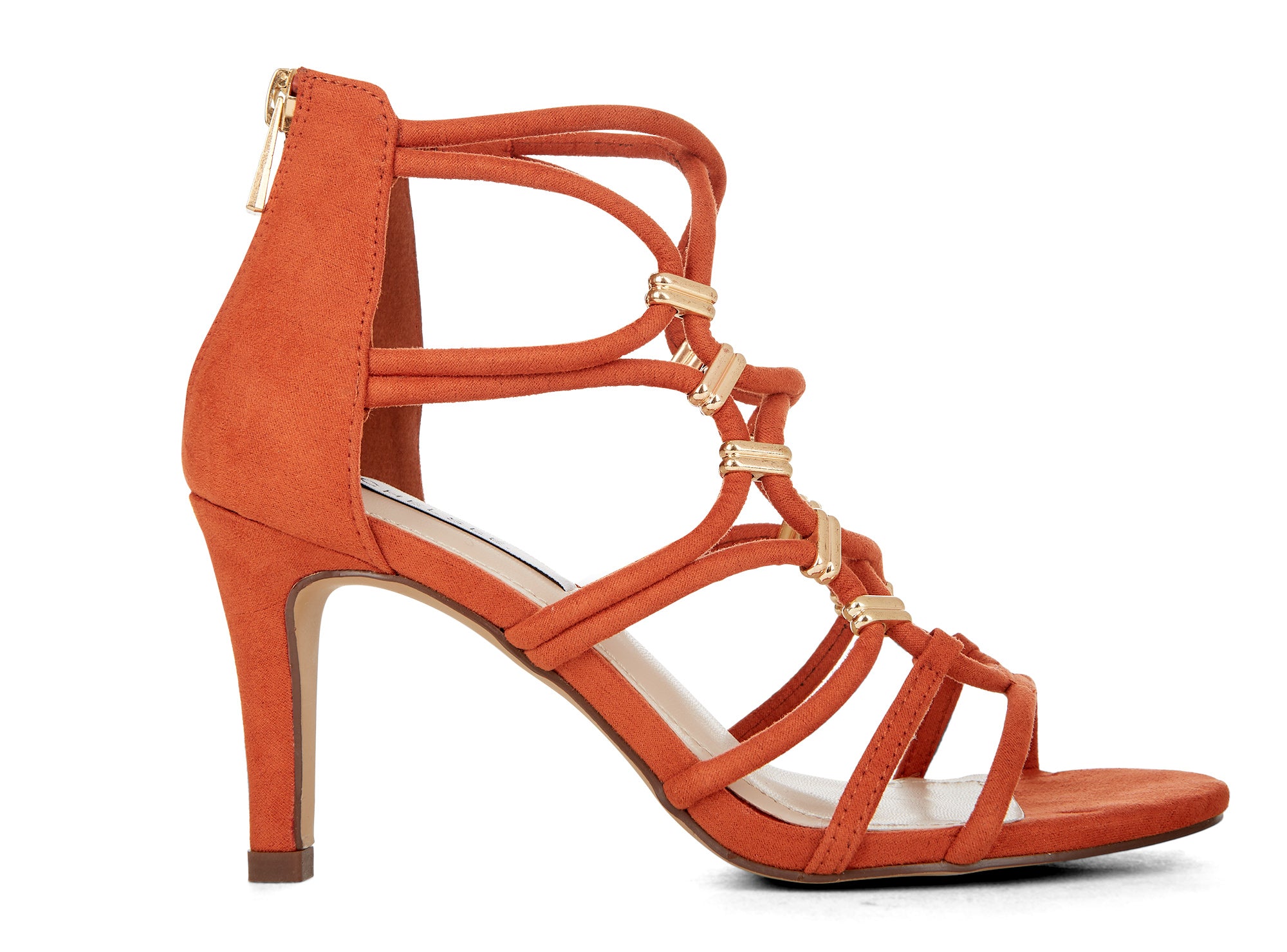 Yellow Shoes | Womens-Sandals-Dress-Med Heel/Gladiator | Evangelina | 