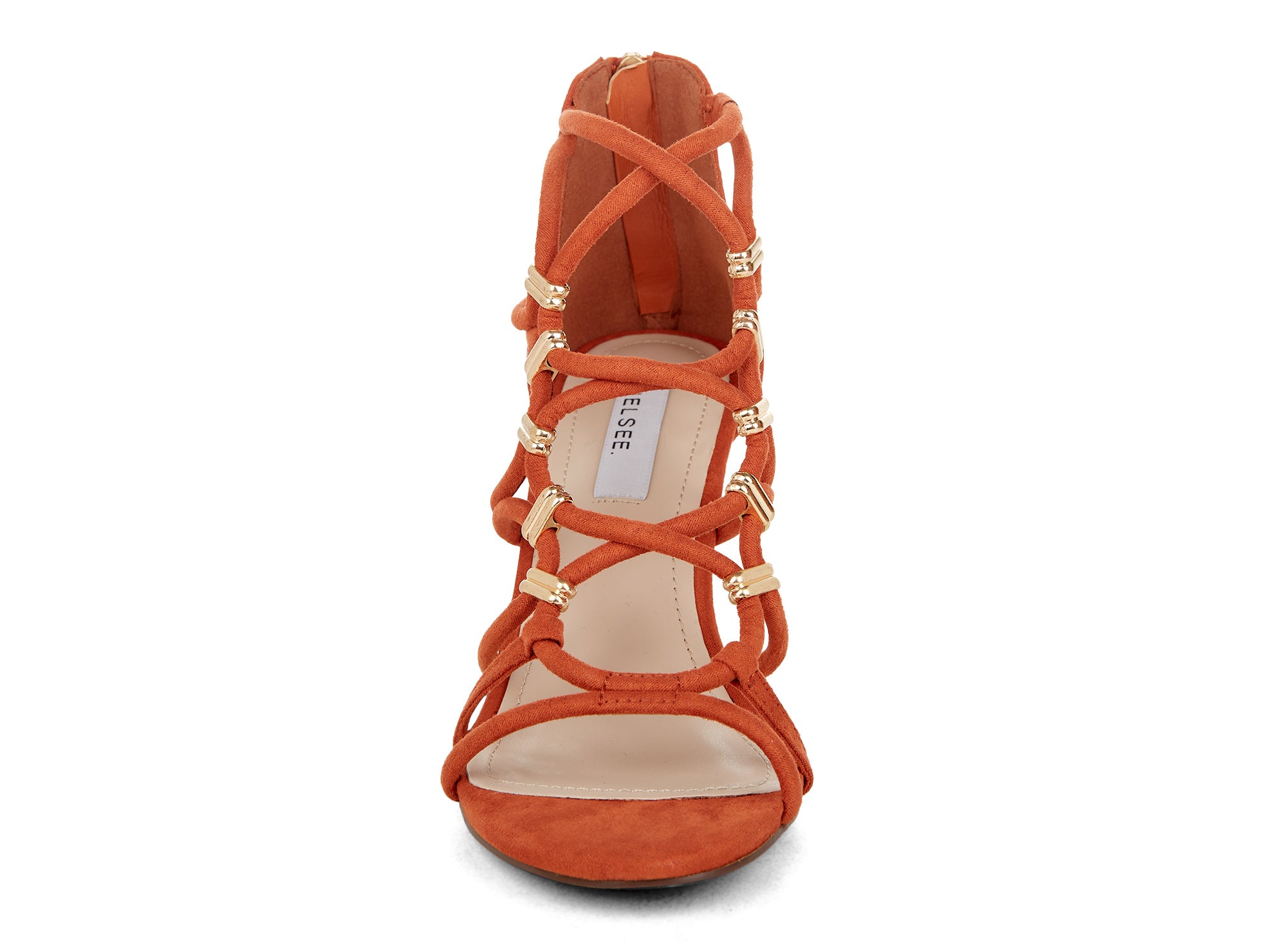 Yellow Shoes | Womens-Sandals-Dress-Med Heel/Gladiator | Evangelina | 