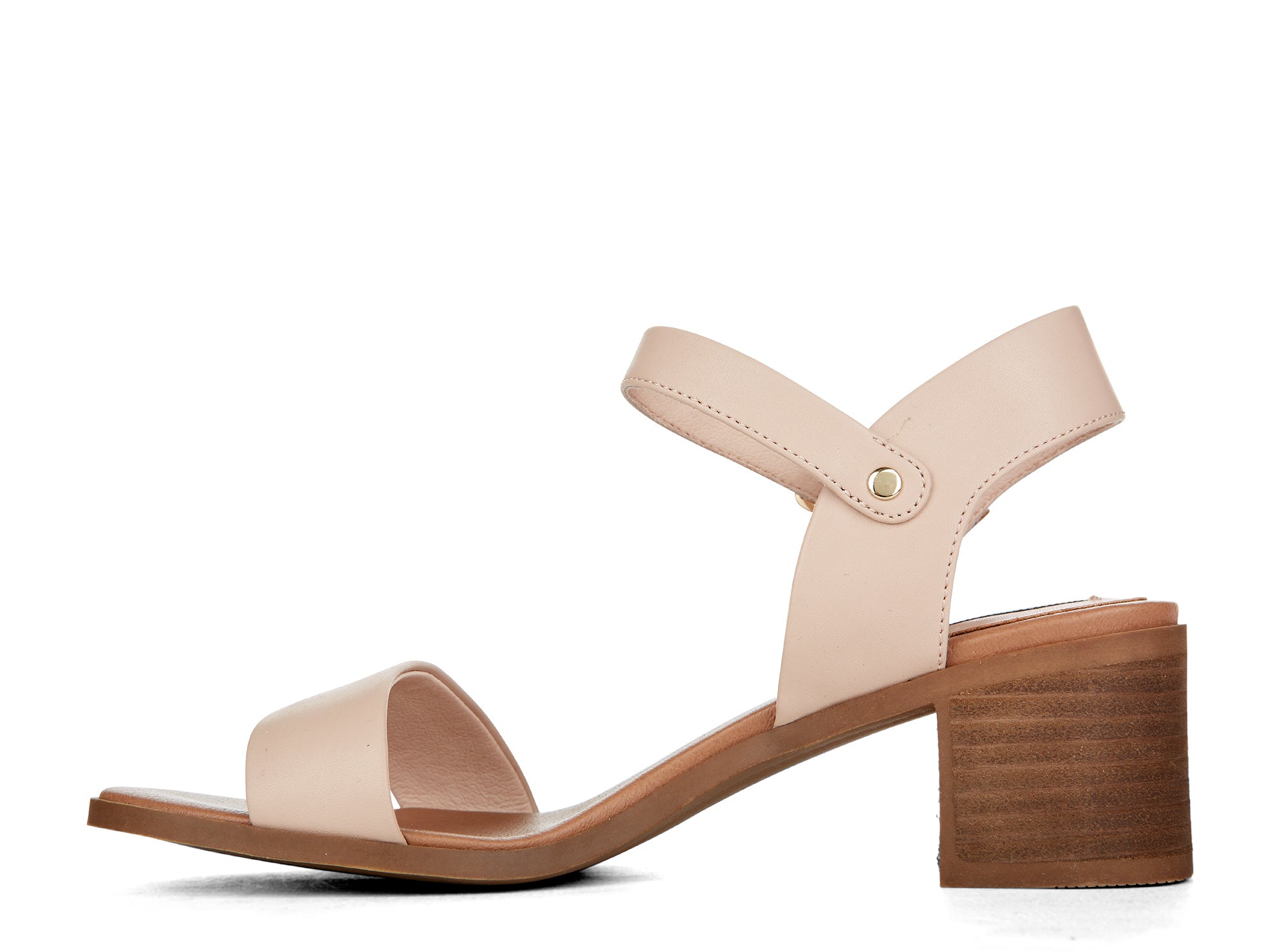 Yellow Shoes | Womens-Sandals-Casual-Med Heel/Ankle strap | becca | 