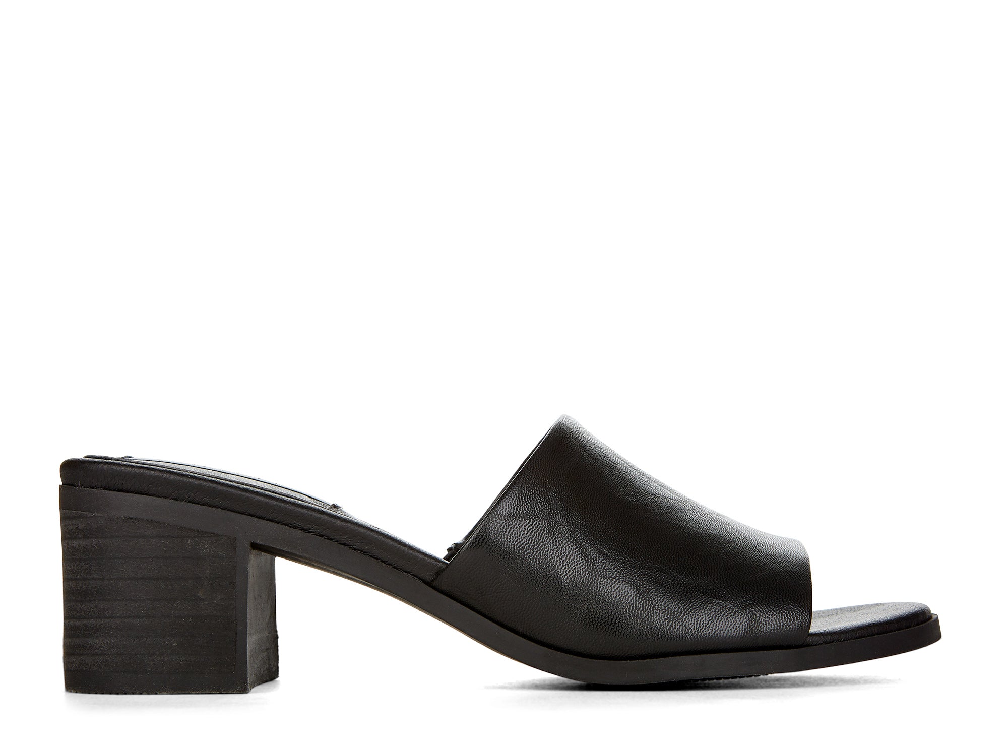 Yellow Shoes | Womens-Sandals-Casual-Med Heel/Slide | Becca Slide | 