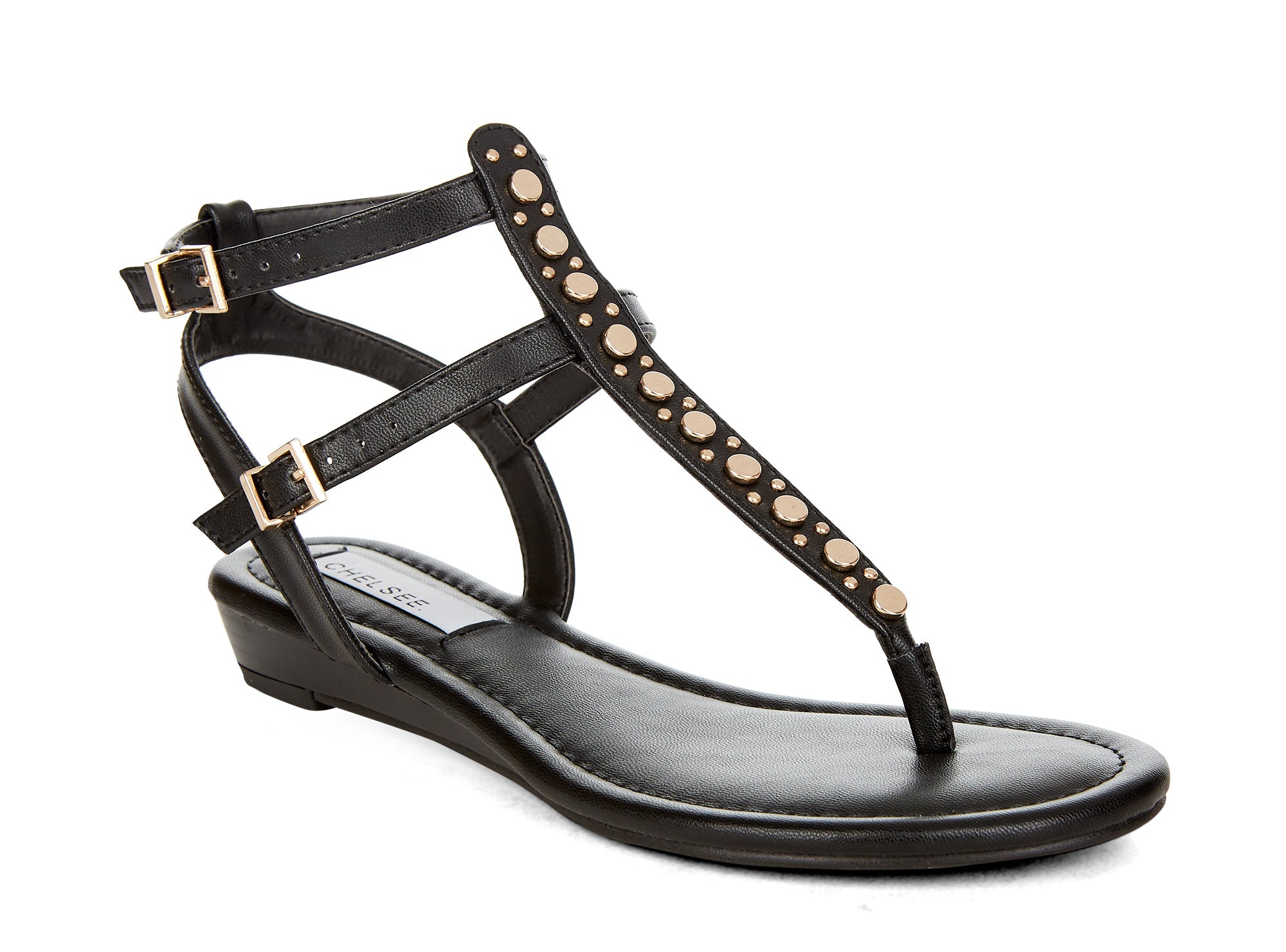 Yellow Shoes | Womens-Sandals-Casual-Low Wedge/Ankle strap | Remedy | 