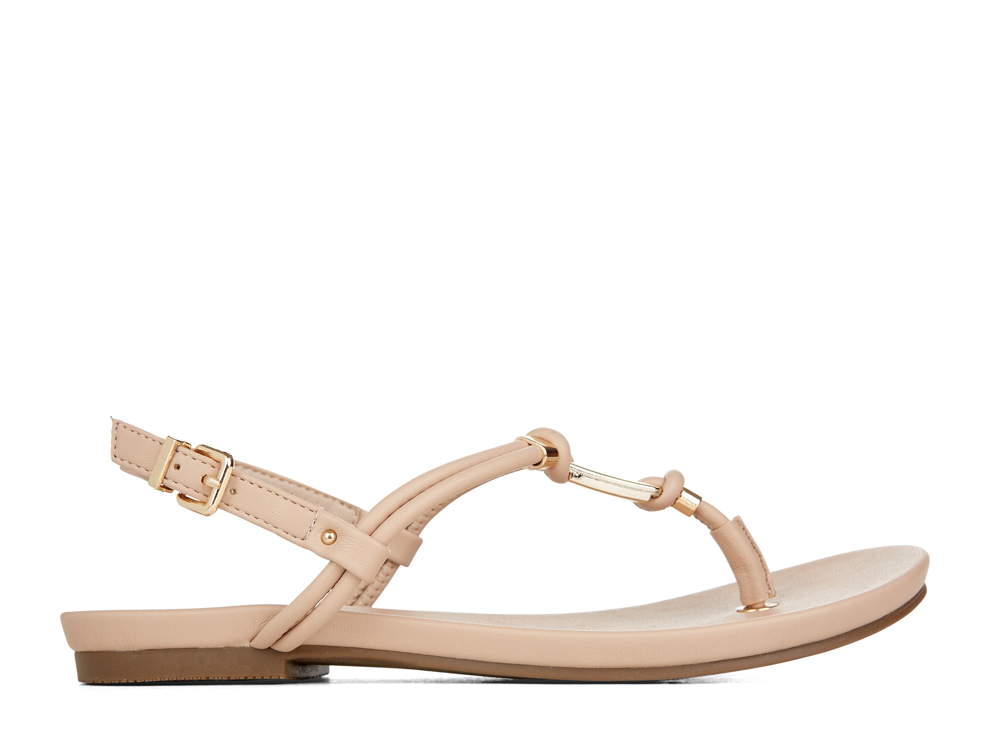 Yellow Shoes | Womens-Sandals-Casual-Flat/Ankle strap | Affection | 