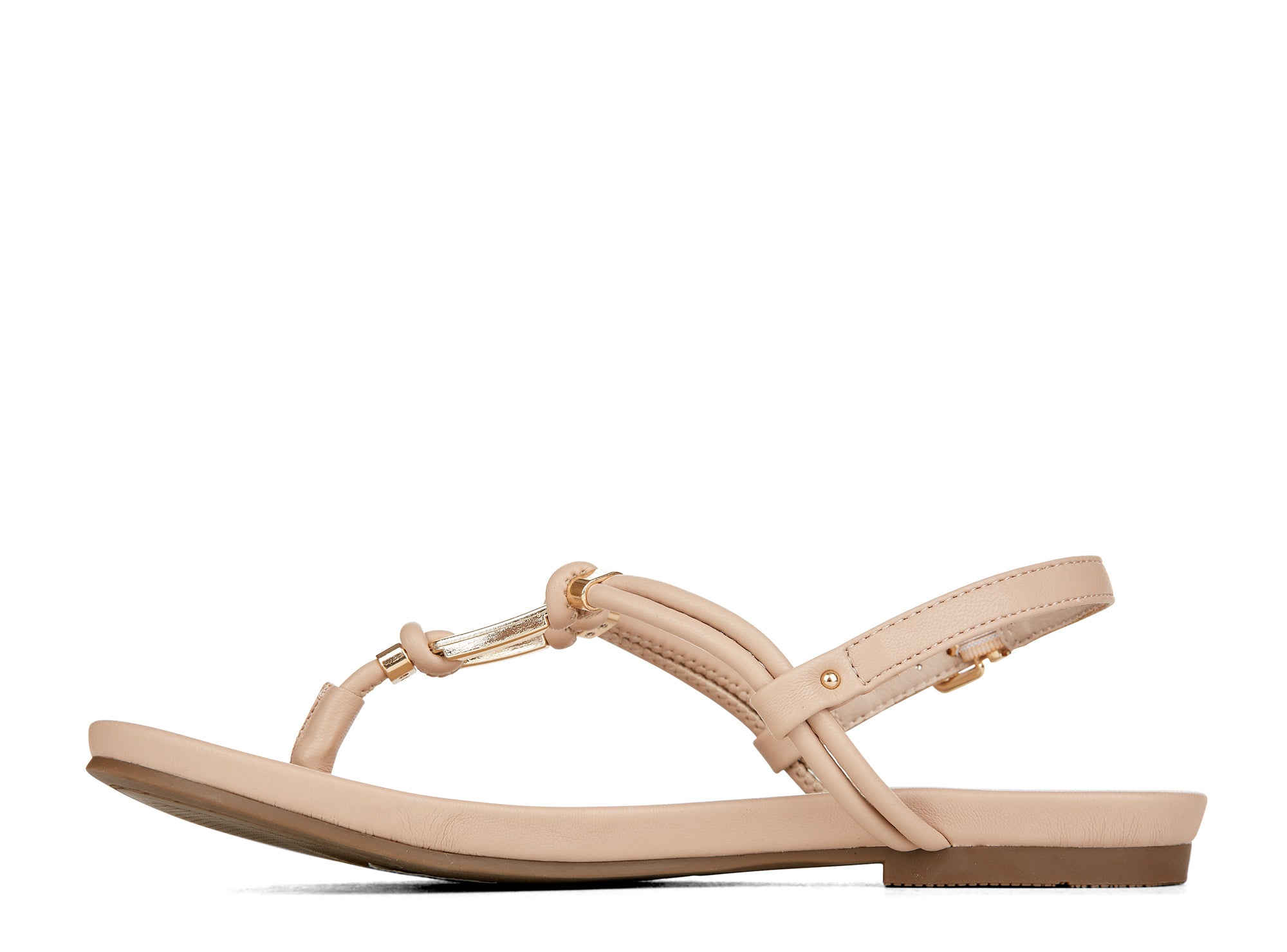 Yellow Shoes | Womens-Sandals-Casual-Flat/Ankle strap | Affection | 