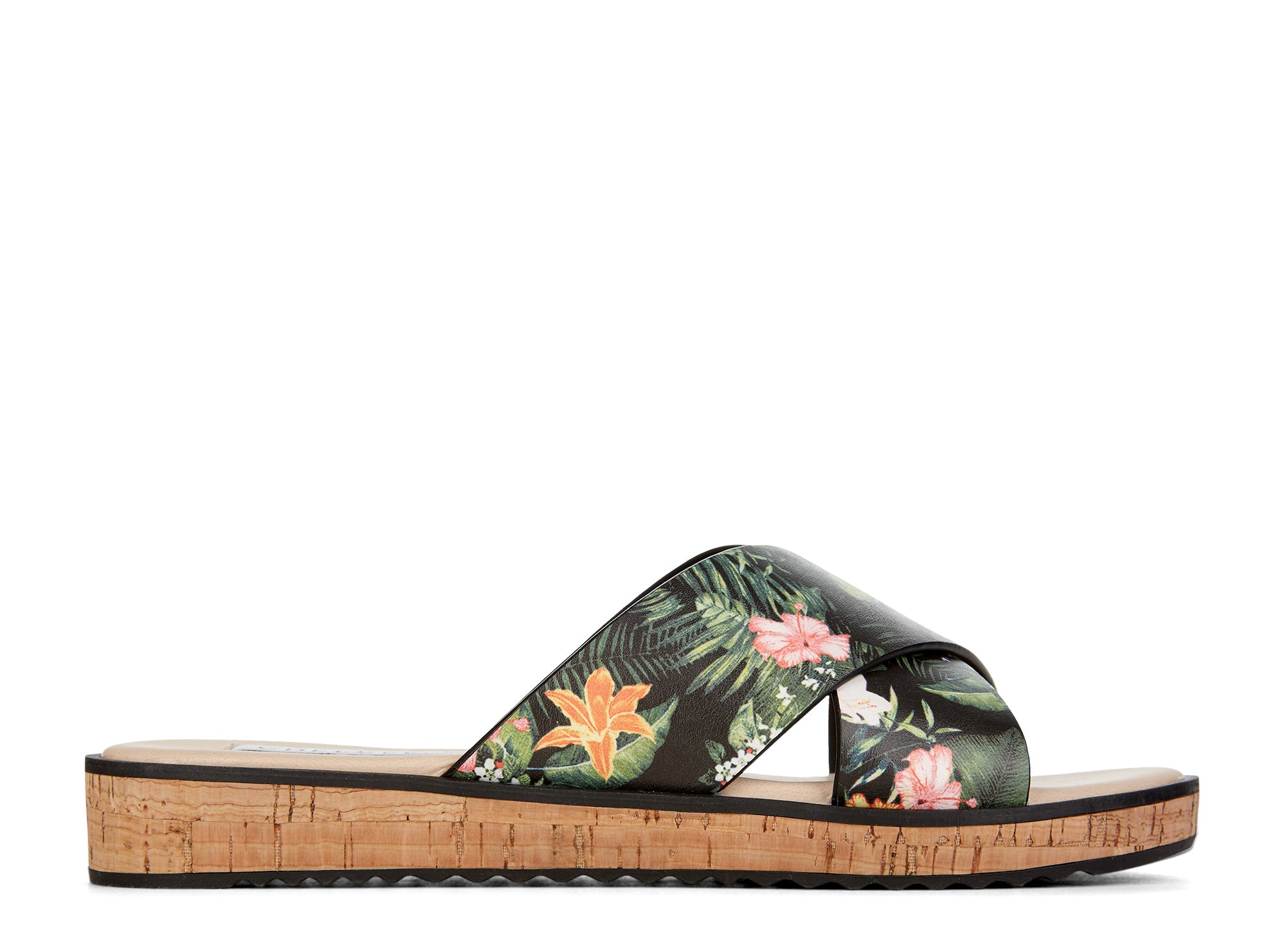 Yellow Shoes | Womens-Sandals-Casual-Flat/Slide | Cross | 