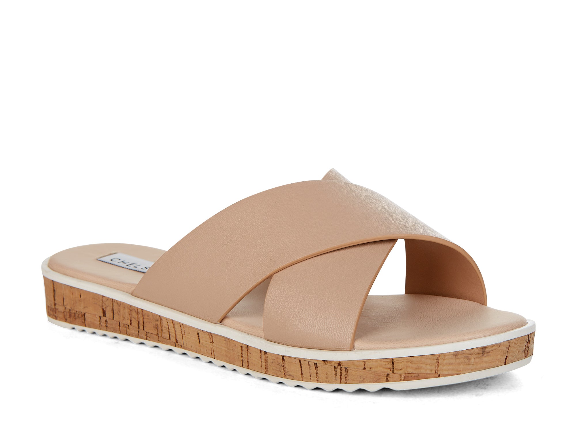 Yellow Shoes | Womens-Sandals-Casual-Flat/Slide | Cross | 