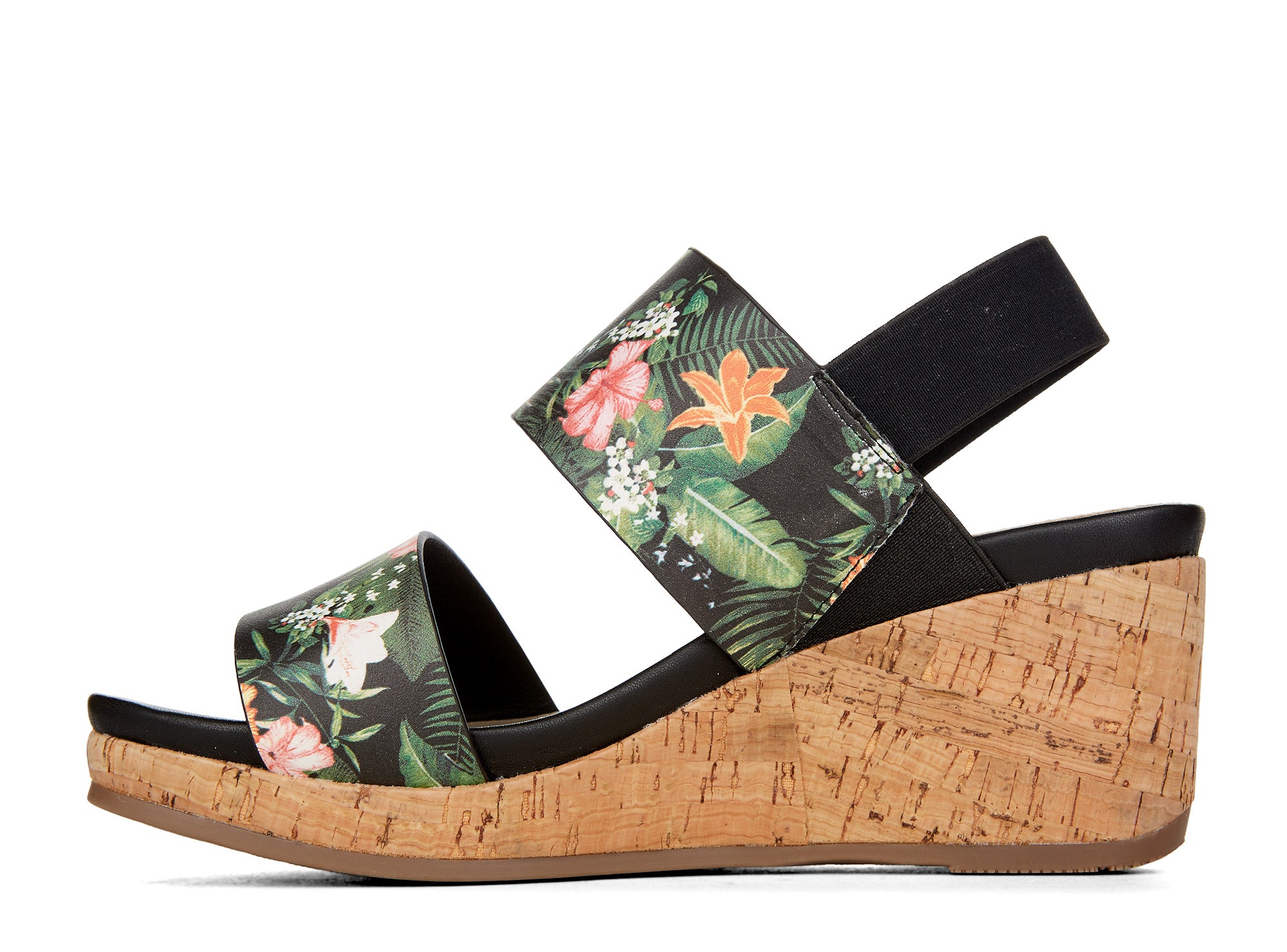 Yellow Shoes | Womens-Sandals-Casual-Med Wedge/Ankle strap | Elvy | 