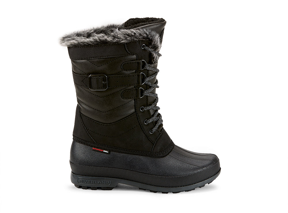 Yellow Shoes | Womens-Winter Boots-Snow Sports-Feltpack | Kendra | 