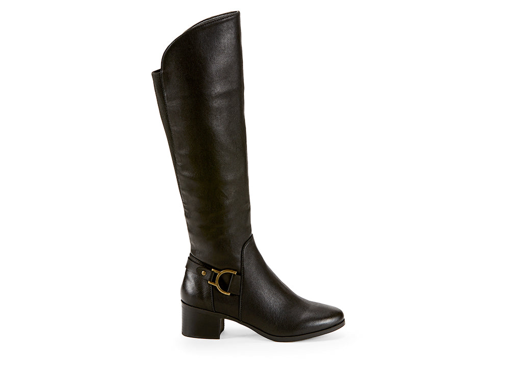 Yellow Shoes | Womens-Light Boots-Casual-High Shaft & Low Heel | Amalgame | 