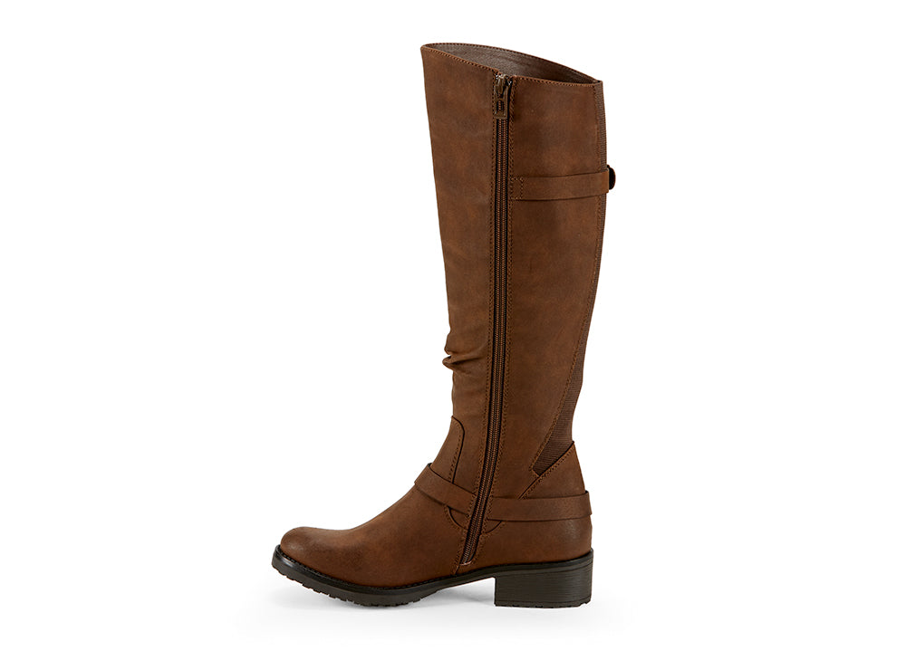 Yellow Shoes | Womens-Light Boots-Casual-High Shaft & Low Heel | Business | 