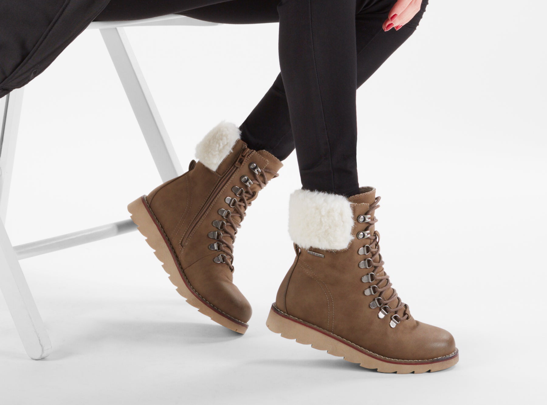 Yellow Shoes | Womens-Winter Boots-Casual-Low Shaft & Low Heel | Heritage | 