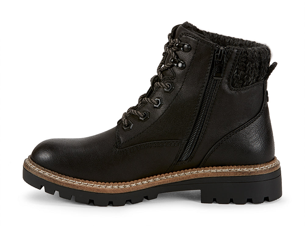 Yellow Shoes | Womens-Winter Boots-Casual-Low Shaft & Low Heel | Bison | 
