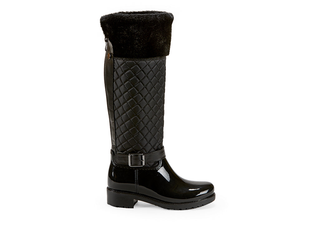 Yellow Shoes | Womens-Rainwear-Lined Boot-Lined Boot | Versa | 