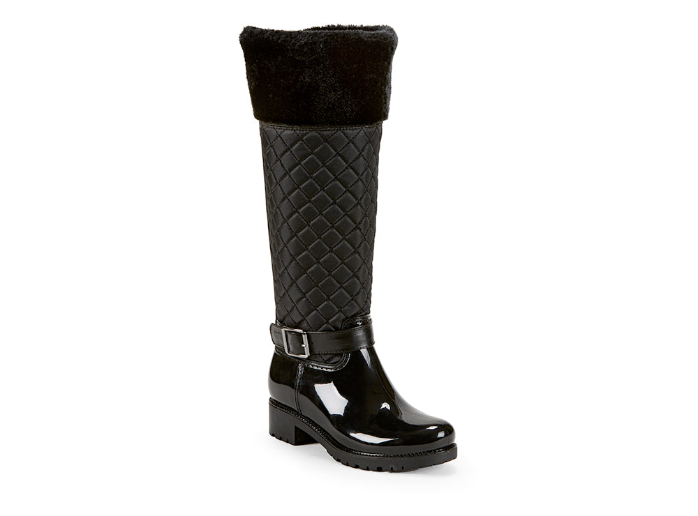 Yellow Shoes | Womens-Rainwear-Lined Boot-Lined Boot | Versa | 