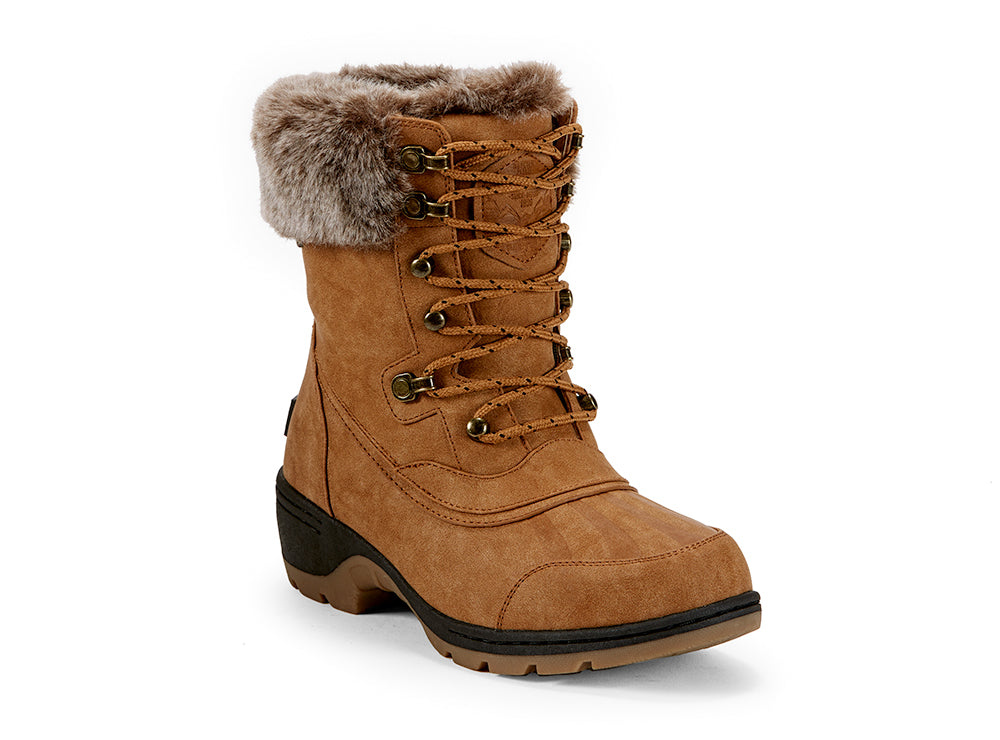 Yellow Shoes | Womens-Winter Boots-Casual-Med Shaft & Flat Heel | Arrowsmith | 