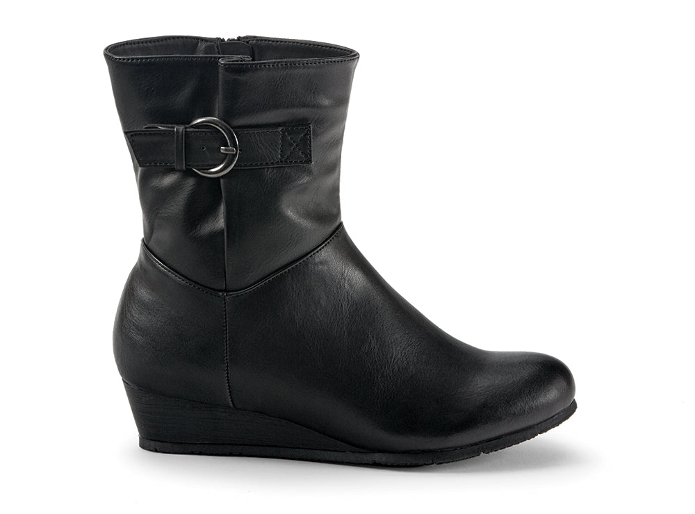 Yellow Shoes | Womens-Light Boots-Dress-Low Shaft & Low Wedge | Felicity | 
