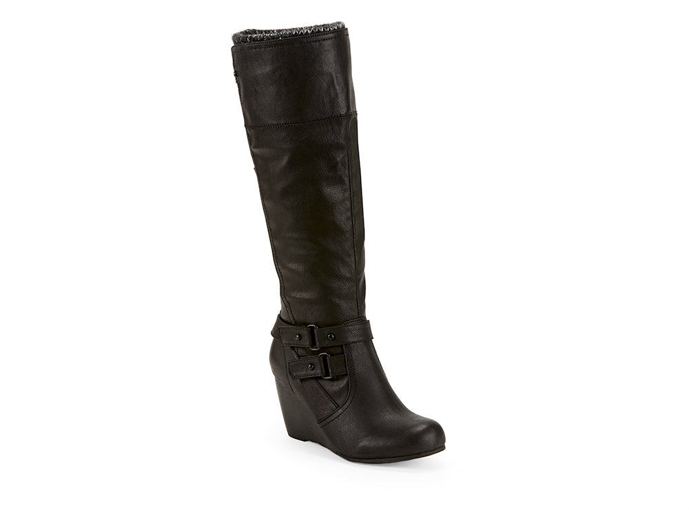Yellow Shoes | Womens-Winter Boots-Casual-High Shaft & Med Wedge | Canter | 