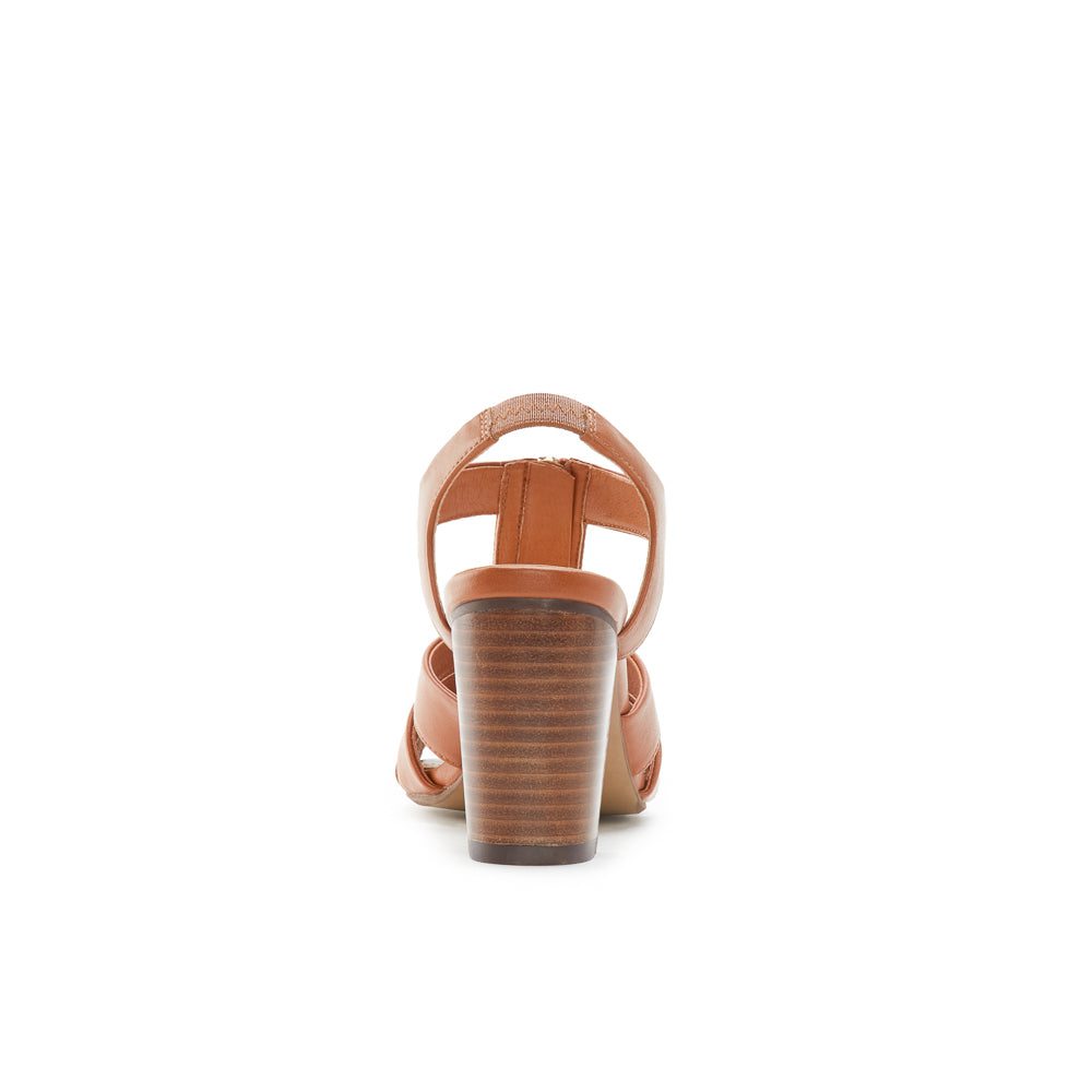 Yellow Shoes | Womens-Sandals-Dress-Med Heel/Ankle strap | CLEOS | 