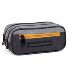116971-05-LG_GRIS_ETUI_A_CRAYONS_2_COMPARTIMENTS-01-2609800032-LOUIS GARNEAU | GREY 2 COMPARMENTS PENCIL CASE-Kids Pencil Cases | Accessories-Louis Garneau-Yellow Shoes