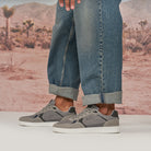 117781-05-DAMIANO-07-DAMIANO-Men's Sneakers-Riverstone-Yellow Shoes