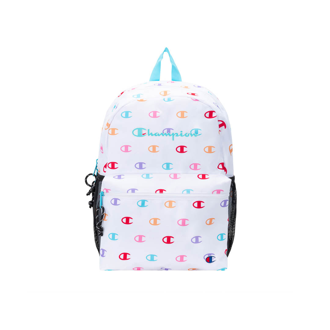 Yellow Shoes | Kids Backpacks | Accessories | CHAMPION | YOUTHQUAKE BACKPACK | 118113-78-CHAMPION_Youthquake_blanc_multicolore_sac_a_dos-01-118113-78-CHAMPION | YOUTHQUAKE BACKPACK-Kids Backpacks | Accessories-Champion-Yellow Shoes