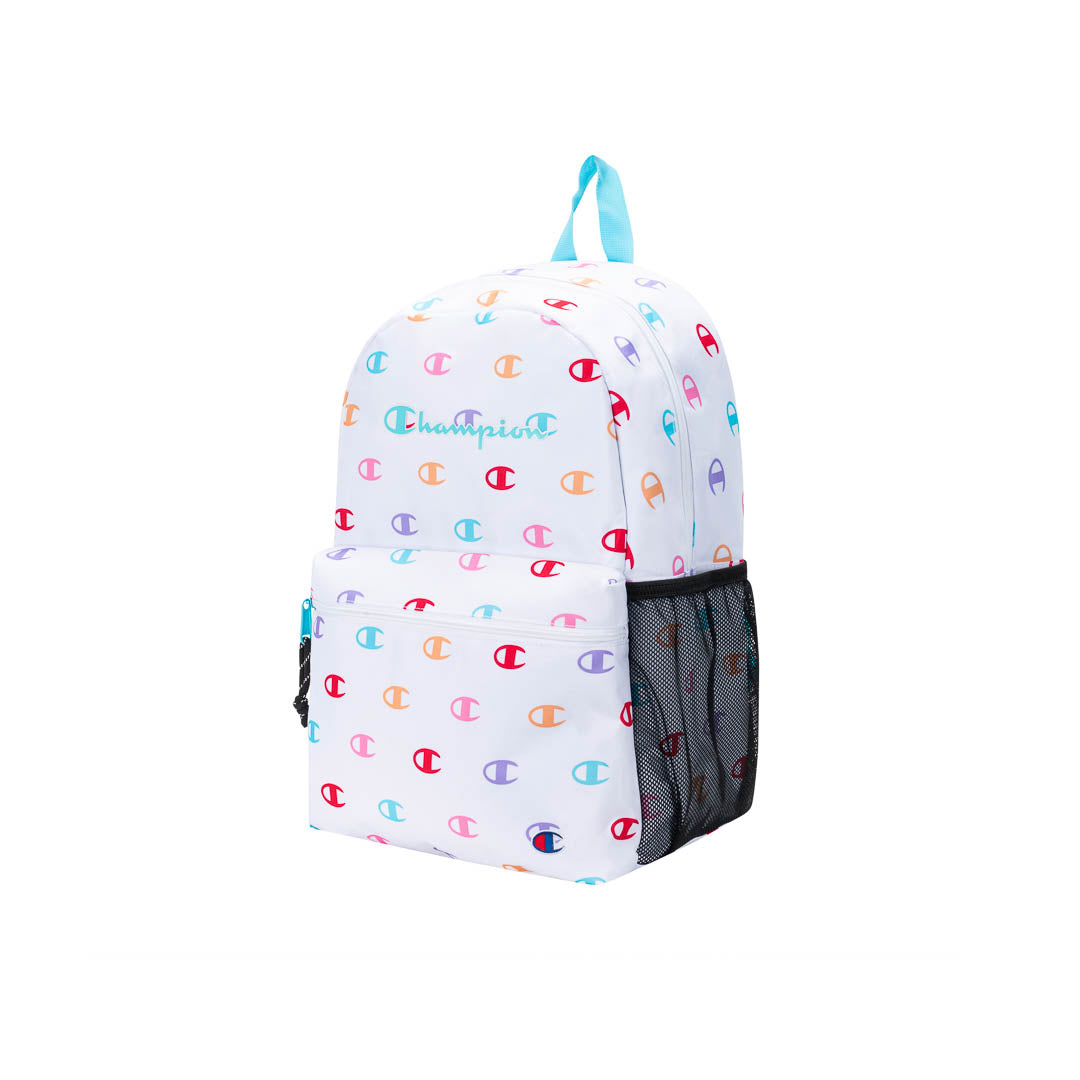 Yellow Shoes | Kids Backpacks | Accessories | CHAMPION | YOUTHQUAKE BACKPACK | 118113-78-CHAMPION_Youthquake_blanc_multicolore_sac_a_dos-02-CHAMPION | YOUTHQUAKE BACKPACK-Kids Backpacks | Accessories-Champion-Yellow Shoes