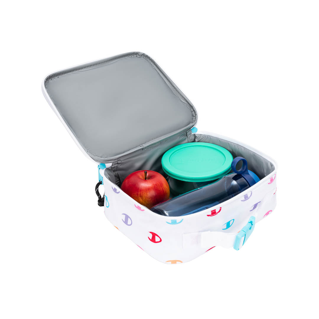 Yellow Shoes | Kids Lunch Bags | Accessories | CHAMPION | BOÎTE à LUNCH CHOW 2.0 | 118114-78-CHAMPION_Chow_20_blanc_multicolore_boite_a_lunch-03-CHAMPION | CHOW 2.0 LUNCH BAG-Kids Lunch Bags | Accessories-Champion-Yellow Shoes