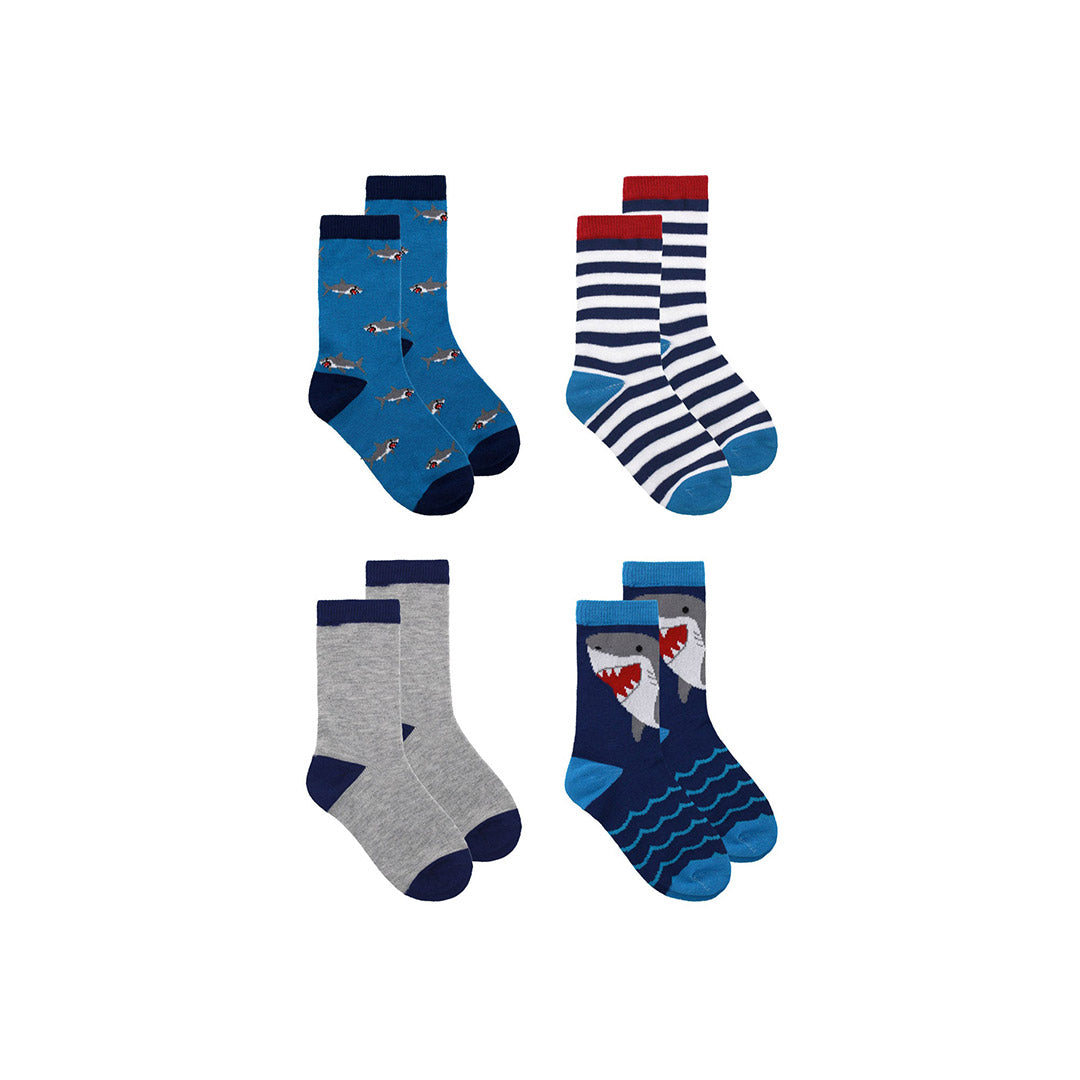 118517-40-DENSLEY_CO_4_paires_de_bas_pour_enfants_taille_46-01-DENSLEY & CO 6 pairs of socks for kids size 4-6-Kids Socks | Accessories-Densley & Co-Yellow Shoes