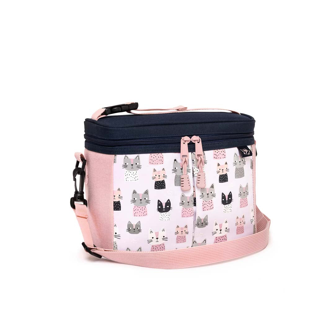 Yellow Shoes | Accessories-Girls-School Items-Lunch Bag | GAZOO | CATS LUNCH BAG | 118618-57-GAZOO_CHATS_BOITE_A_LUNCH-01-2876800032-GAZOO | CATS LUNCH BAG-Kids Lunch Bags | Accessories-Gazoo-Yellow Shoes