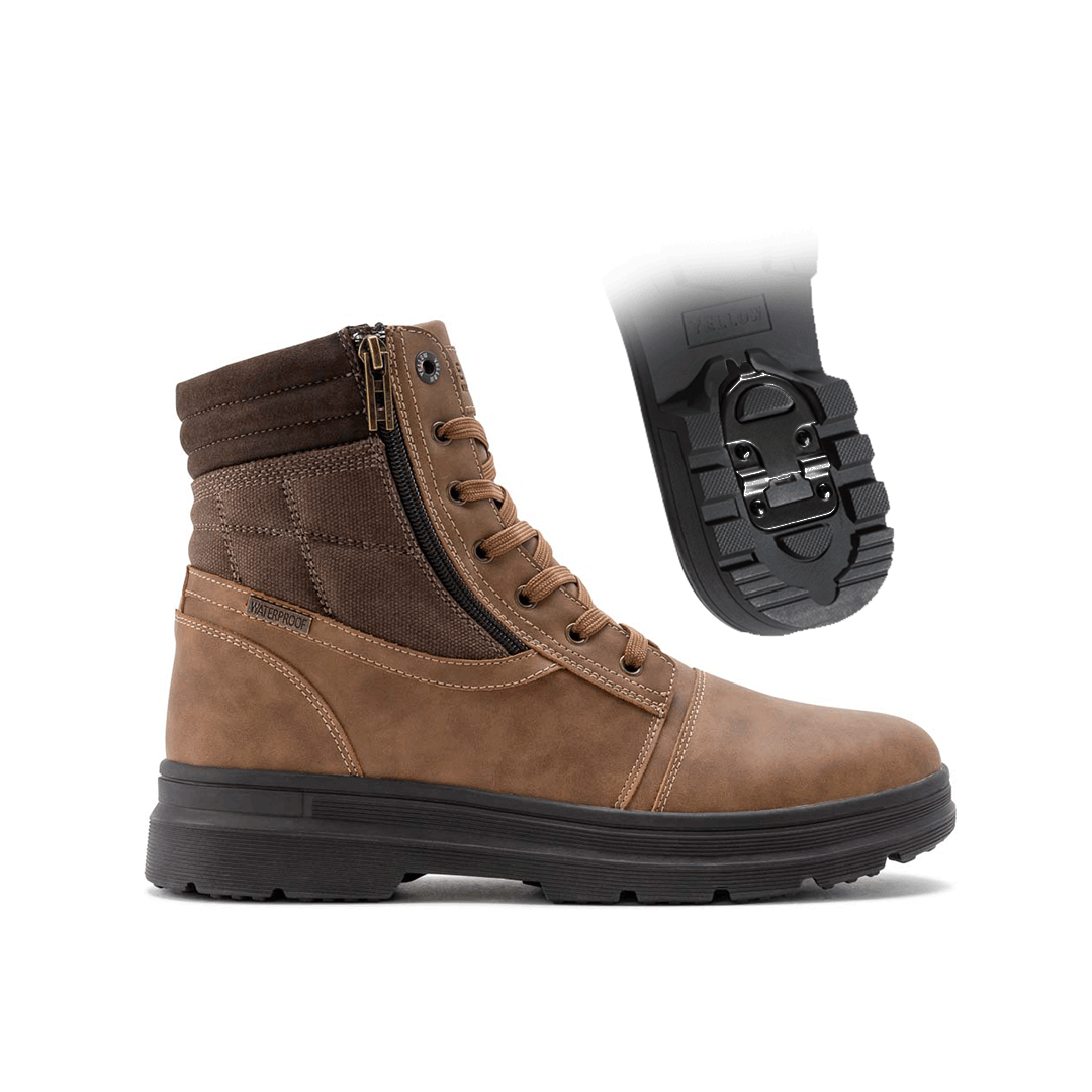 BANQUISE Men's Snow & Winter Boots Yellow Shoes