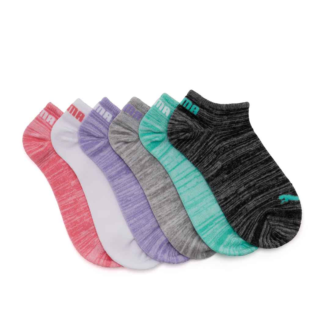 118929-68-PUMA6pairesdebaspourfemmes-1-118929-68-PUMA | 6 Paires De Bas Pour Femmes-Women's Socks | Accessories-Puma-Yellow Shoes