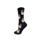 119144-01-POINT_ZERO_Paire_de_bas_pour_femmes_chats-01-119144-01-Point Zero | Cat print Bamboo socks-Women's Socks | Accessories-Point Zero-Yellow Shoes
