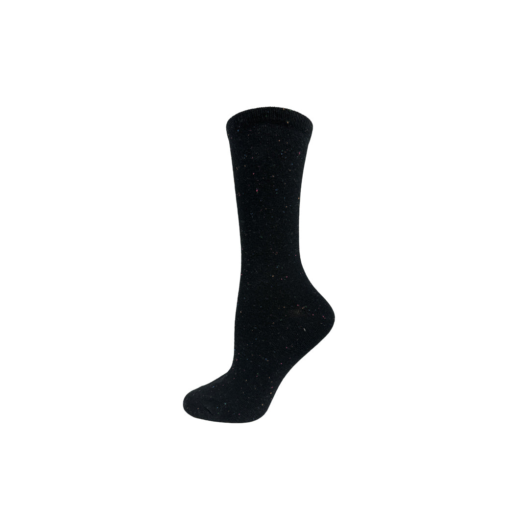 119145-01-POINT_ZERO_Paire_de_bas_pour_femmes_picots_arcenciel_-01-119145-01-Point Zero Pair of socks Rainbow dots-Women's Socks | Accessories-Point Zero-Yellow Shoes