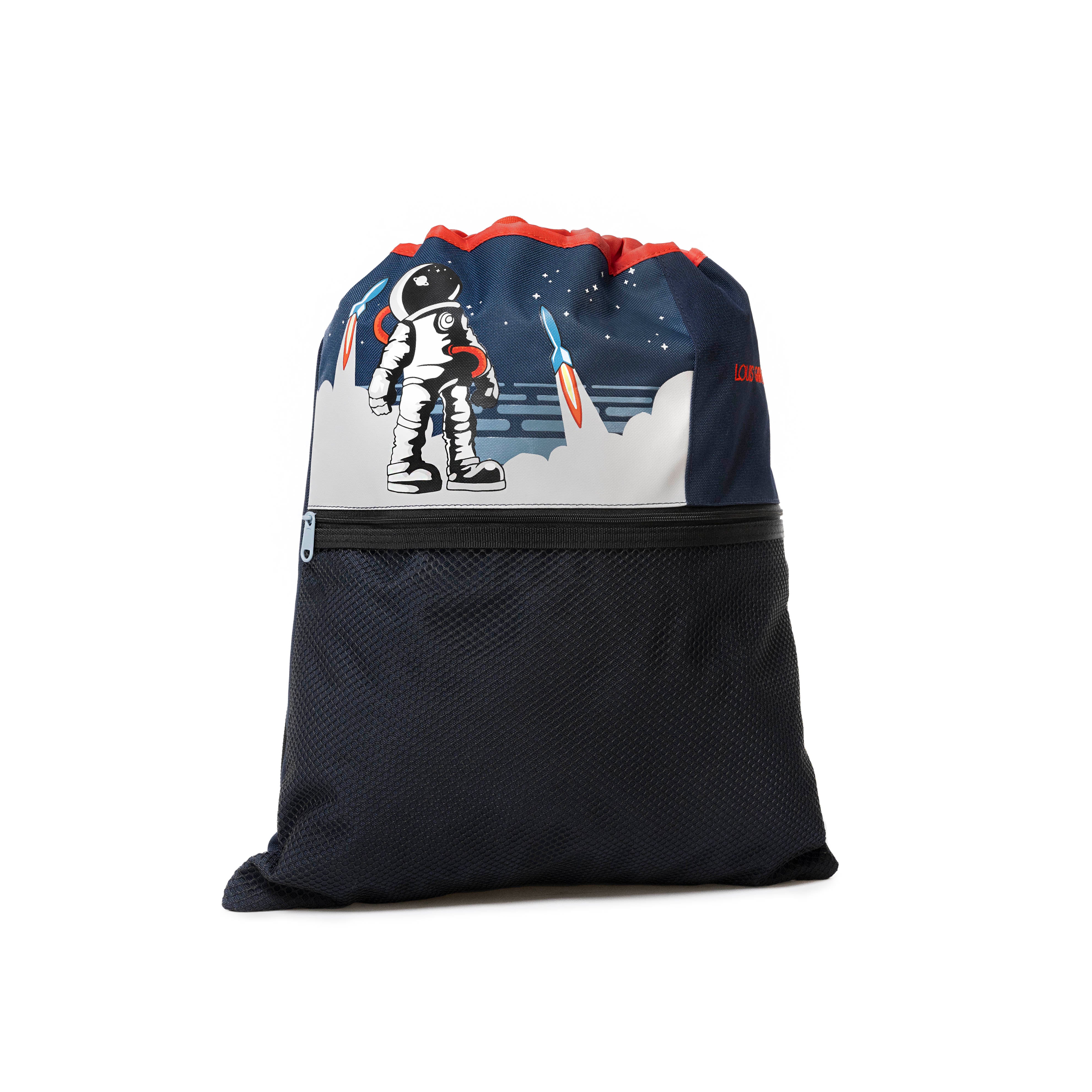 Yellow Shoes | Accessories-Boys-School Items-Shoe Bag | LOUIS GARNEAU | SAC FOURRE-TOUT ASTRONAUTE | 