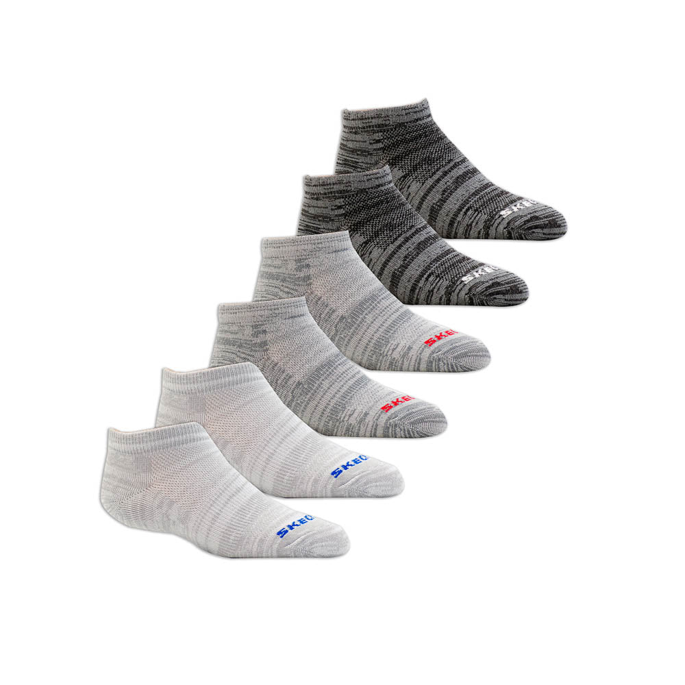 Yellow Shoes | Kids Socks | Accessories | SKECHERS | 6 paires de bas (taille 7-8.5) | 119806-05-SKECHERS_6_paires_de_bas_pour_enfants_-02-119806-05-SKECHERS | 6 pairs of socks (size 7-8.5)-Kids Socks | Accessories-Skechers-Yellow Shoes