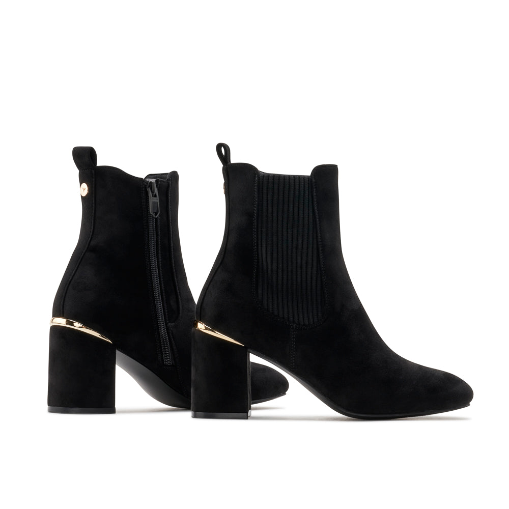 Yellow Shoes | Womens-Light Boots-Dress-Low Shaft & Med Heel | ACTUELLE | 