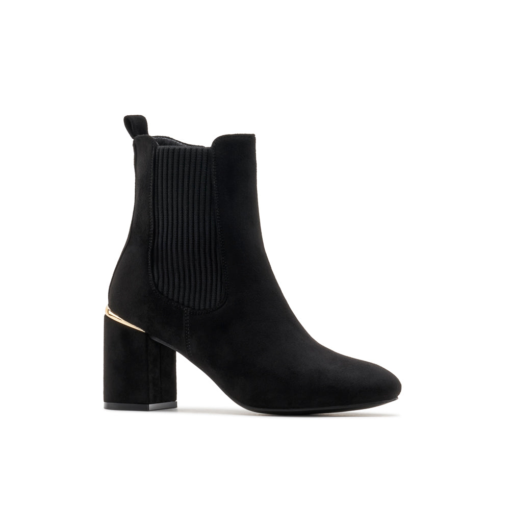Yellow Shoes | Womens-Light Boots-Dress-Low Shaft & Med Heel | ACTUELLE | 