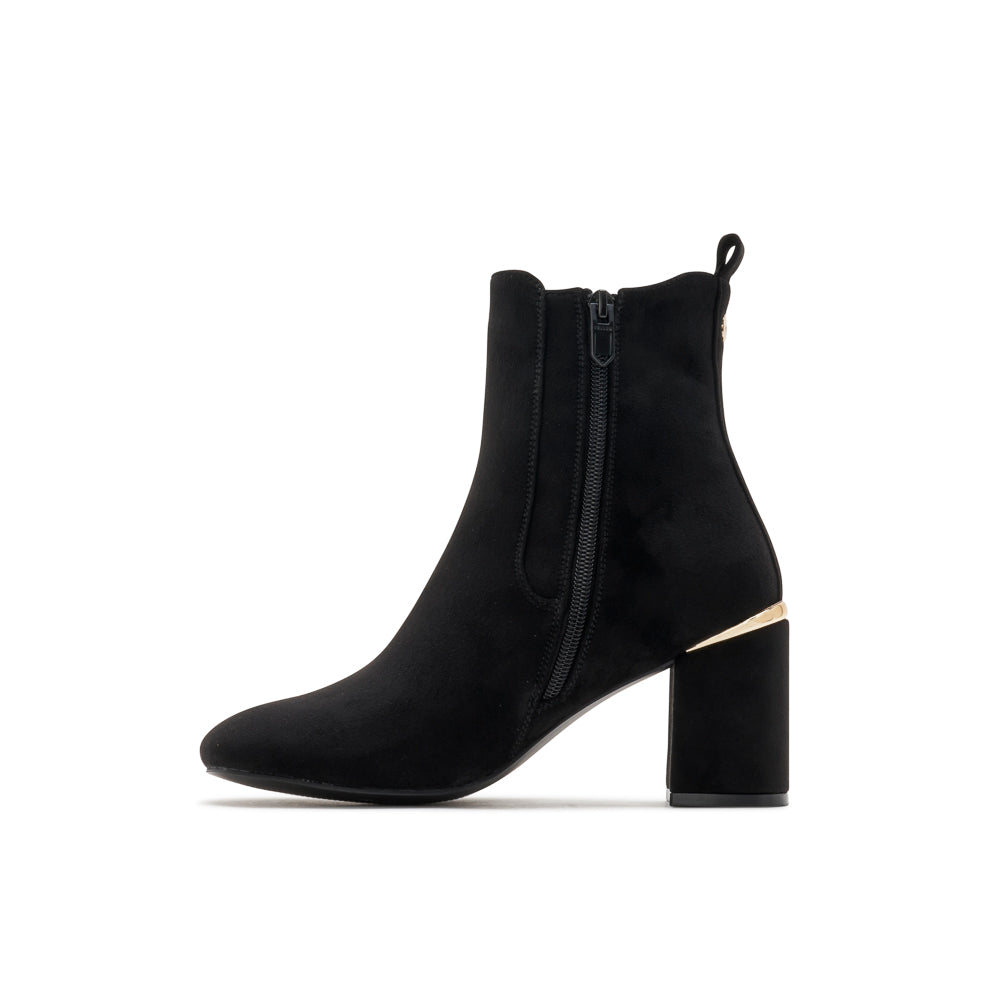 Yellow Shoes | Womens-Light Boots-Dress-Low Shaft & Med Heel | ACTUELLE | 