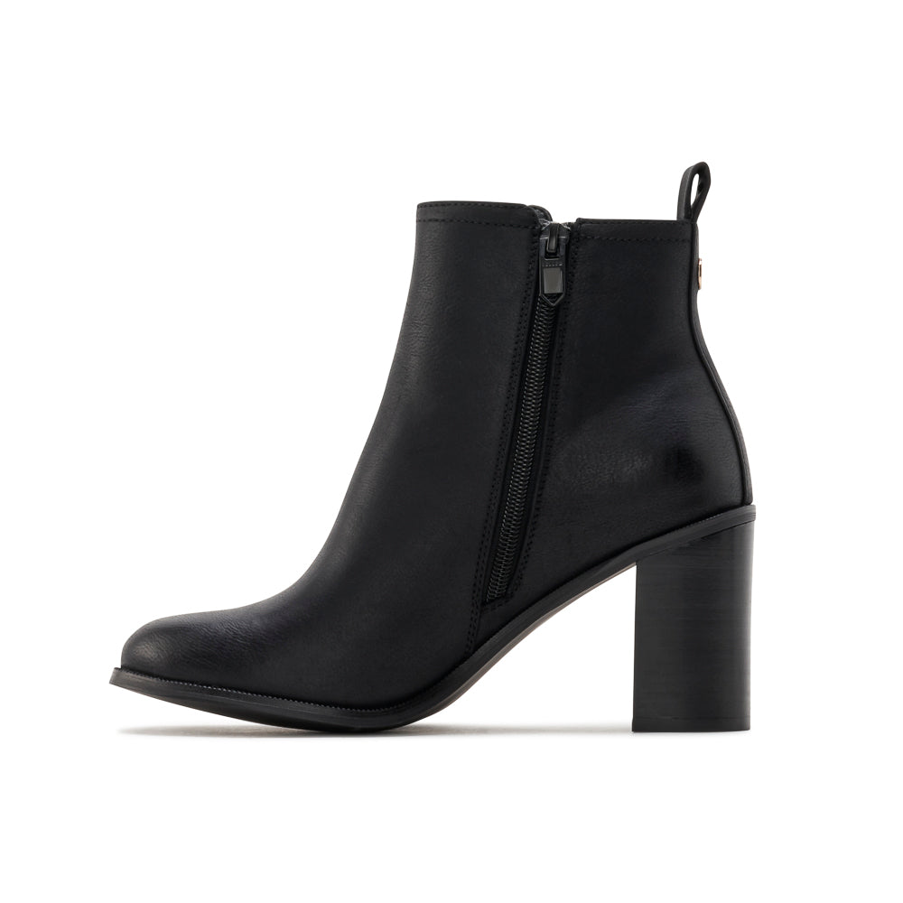 Yellow Shoes | Womens-Light Boots-Dress-Low Shaft & Med Heel | AMBITION | 
