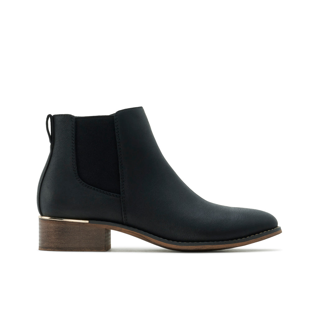 Yellow Shoes | Womens-Light Boots-Casual-Low Shaft & Med Heel | FRIENDLY II | 