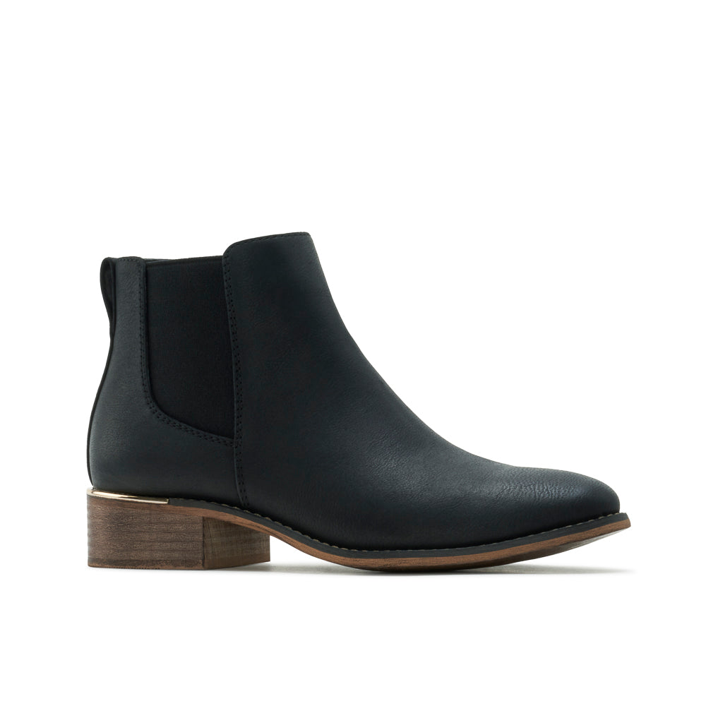 Yellow Shoes | Womens-Light Boots-Casual-Low Shaft & Med Heel | FRIENDLY II | 