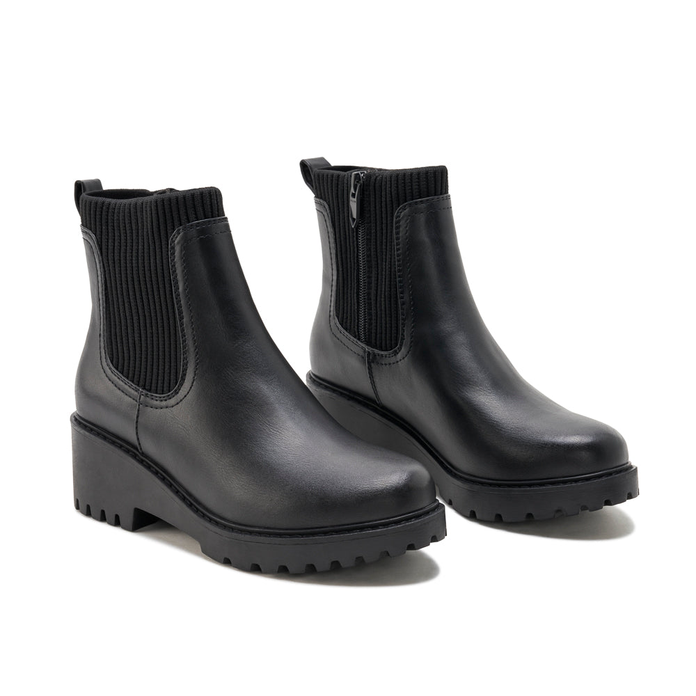 119872-01-CLARA-01-119872-01-CLARA-Women's Fashion Light Boots-Yellow-Yellow Shoes