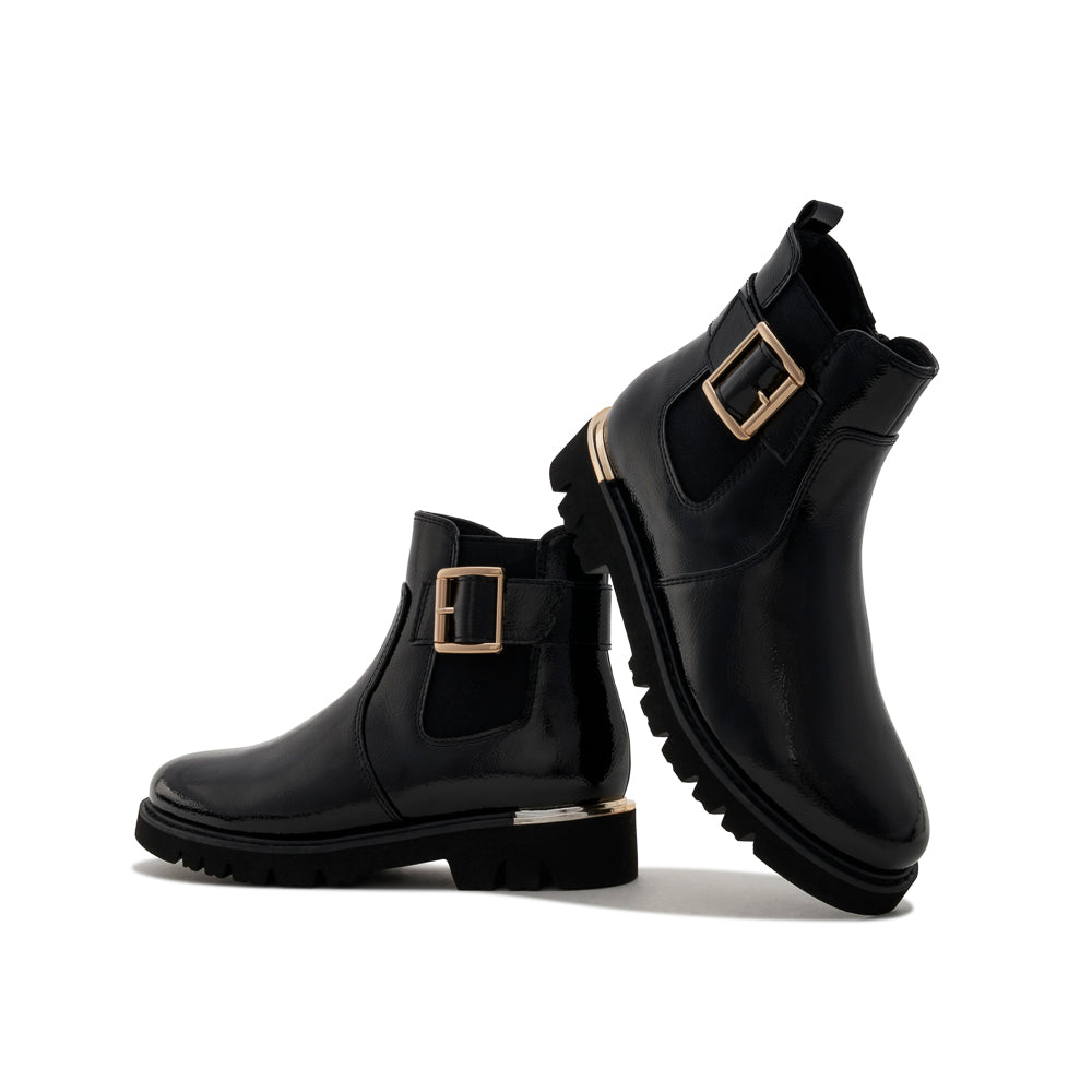 119874-01-LADY-01-119874-01-LADY-Women's Fashion Light Boots-Yellow-Yellow Shoes