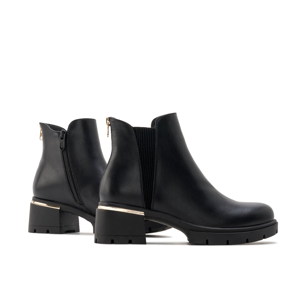 Yellow Shoes | Womens-Light Boots-Casual-Low Shaft & Med Heel | WHITNEY | 