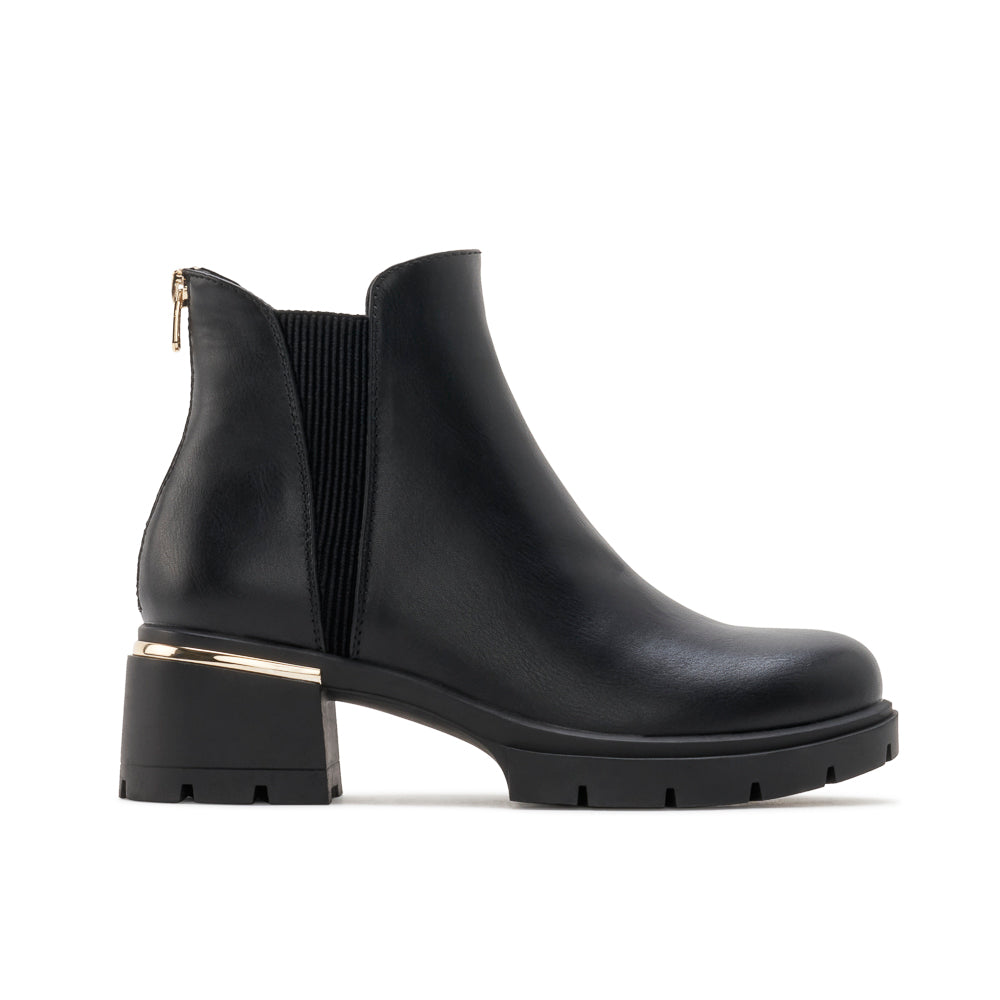 Yellow Shoes | Womens-Light Boots-Casual-Low Shaft & Med Heel | WHITNEY | 