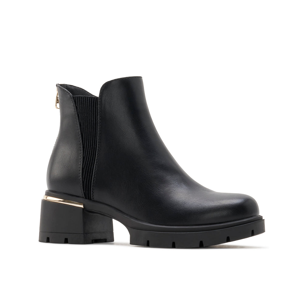Yellow Shoes | Womens-Light Boots-Casual-Low Shaft & Med Heel | WHITNEY | 