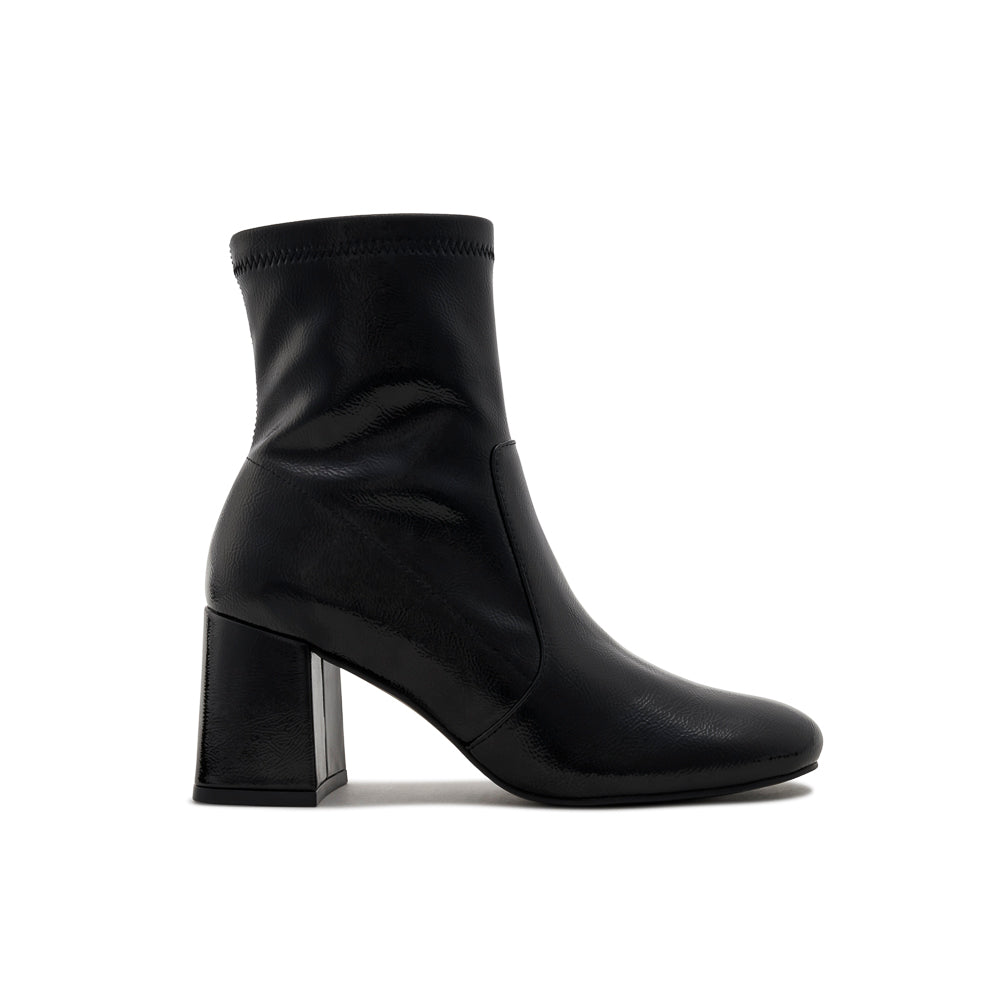 Yellow Shoes | Womens-Light Boots-Dress-Low Shaft & Med Heel | BETHANIE II | 