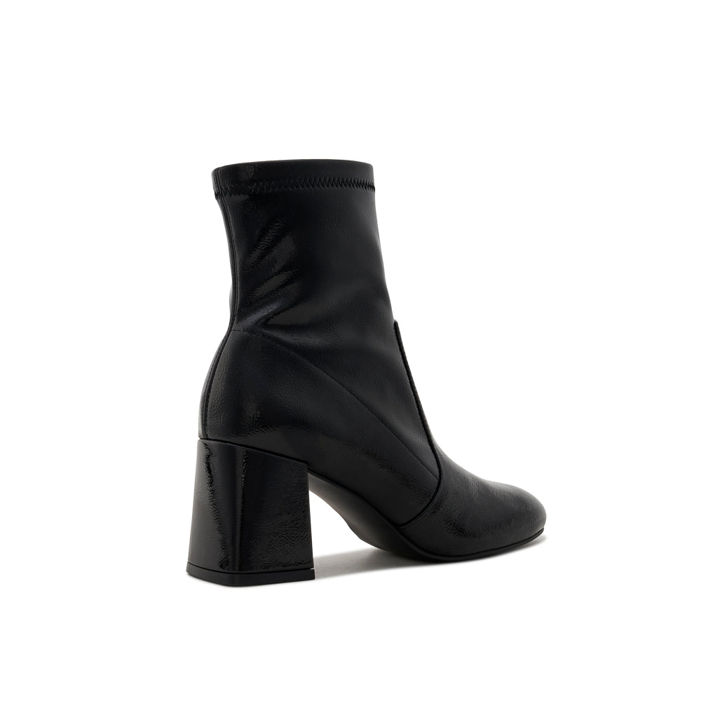 Yellow Shoes | Womens-Light Boots-Dress-Low Shaft & Med Heel | BETHANIE II | 